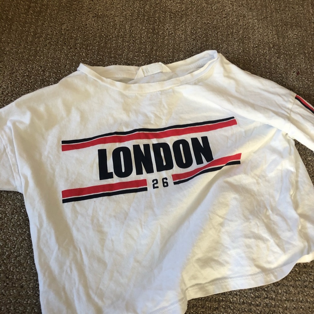 Graphic crop top